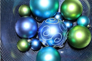 Ornaments in Bowl